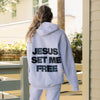 NEW! | "JESUS SET ME FREE" PREMIUM PUFF PRINT HOODIE