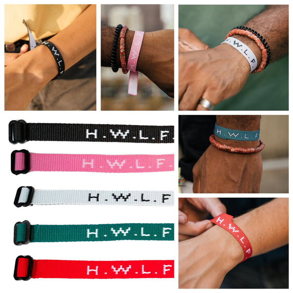 The Pastel Bundle | WWJD Hwlf Bracelets Pastel Bundle | Woven + Elastic | 7-Pack