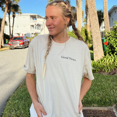 NEW! | "SCRIPTURE" TEE | SAND