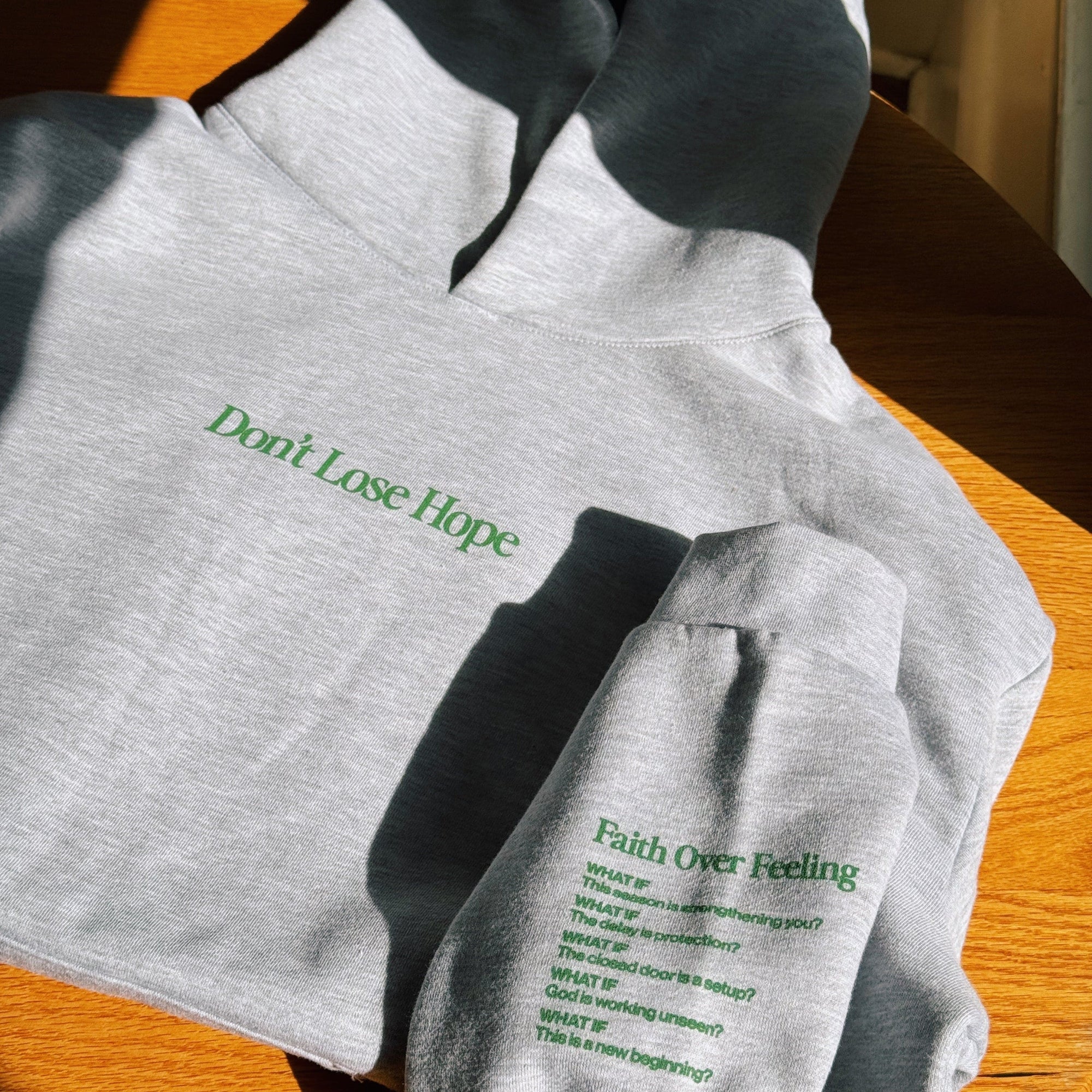 PREMIUM | "DON'T LOSE HOPE" HEAVY WEIGHT HOODIE