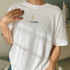 NEW! | "I <3 JESUS" EMBROIDERED COMFORT COLOR TEE | WHITE