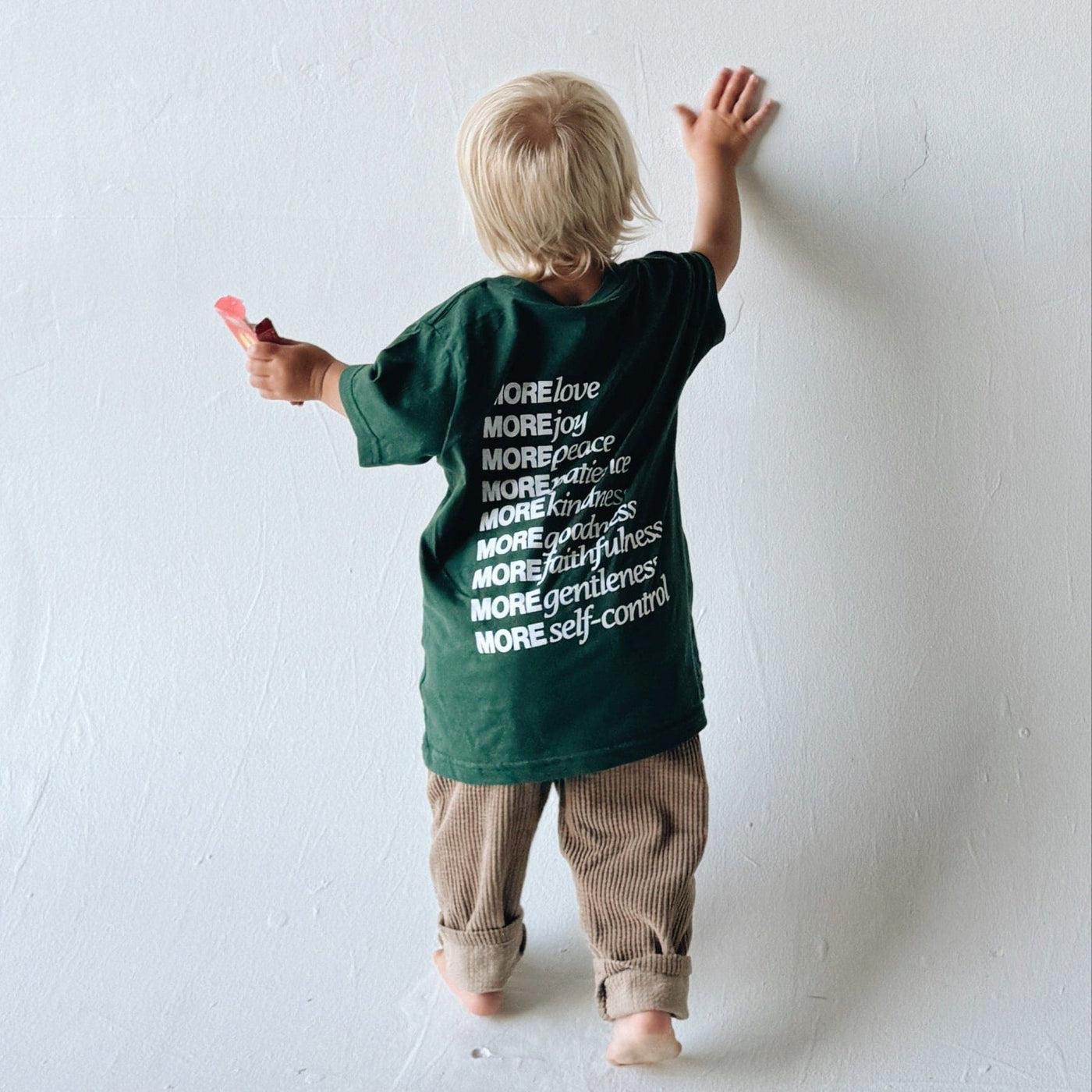 NEW! | TODDLER "MADE FOR MORE" TEE | MOSS