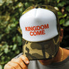 NEW! | "KINGDOM COME" MESH TRUCKER HAT | CAMO