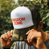 NEW! | "KINGDOM COME" MESH TRUCKER HAT | CAMO