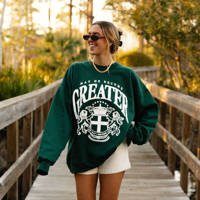 "GREATER" UNIVERSITY | PREMIUM CREWNECK