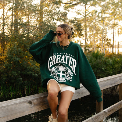 "GREATER" UNIVERSITY | PREMIUM CREWNECK