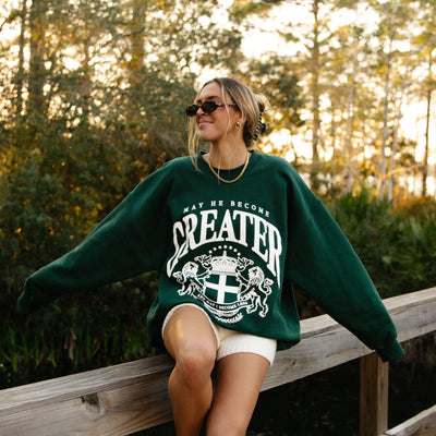 "GREATER" UNIVERSITY | PREMIUM CREWNECK