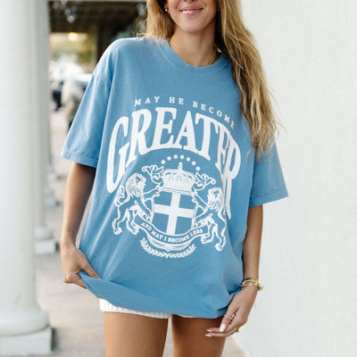 "GREATER" UNIVERSITY PREMIUM COMFORT COLOR TEE