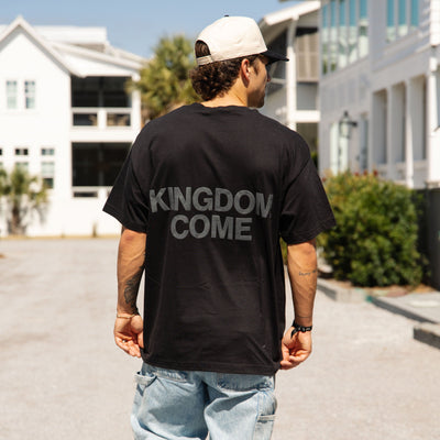 "KINGDOM COME" PREMIUM PUFF PRINT TEE