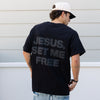 NEW! | "JESUS SET ME FREE" PUFF PRINT TEE