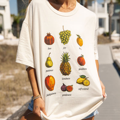 "FRUIT" TEE | IVORY