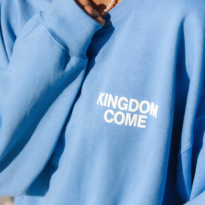 "KINGDOM COME" PREMIUM PUFF PRINT CREWNECK