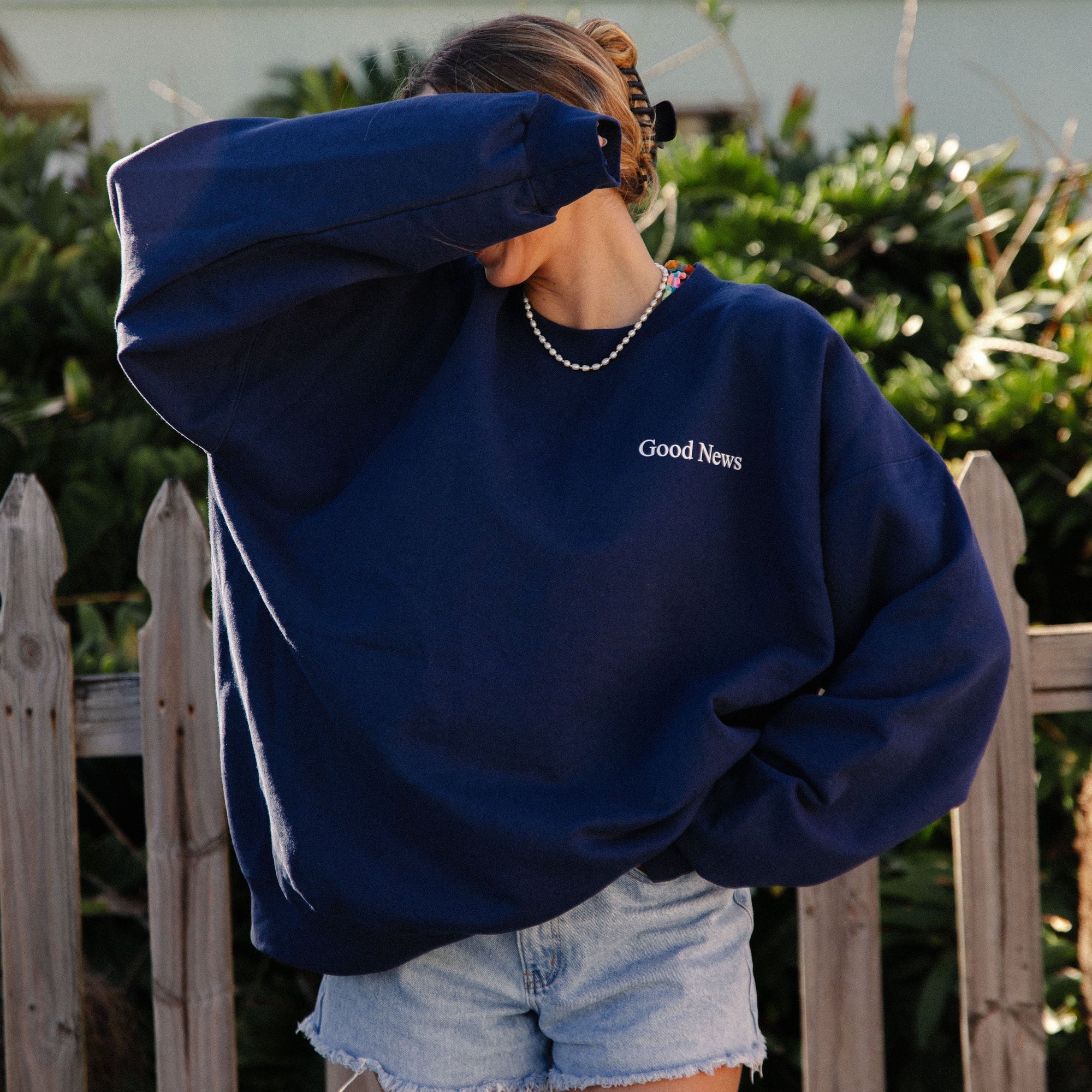 RESTOCK! | "SCRIPTURE" CREW | NAVY