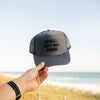 NEW! | "JESUS SET ME FREE" BOLD HAT | BLACK/GRAY