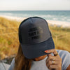 NEW! | "JESUS SET ME FREE" BOLD HAT | BLACK/GRAY