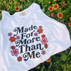 NEW! | "MADE FOR MORE" | PREMIUM COMFORT COLOR BEACH TANK