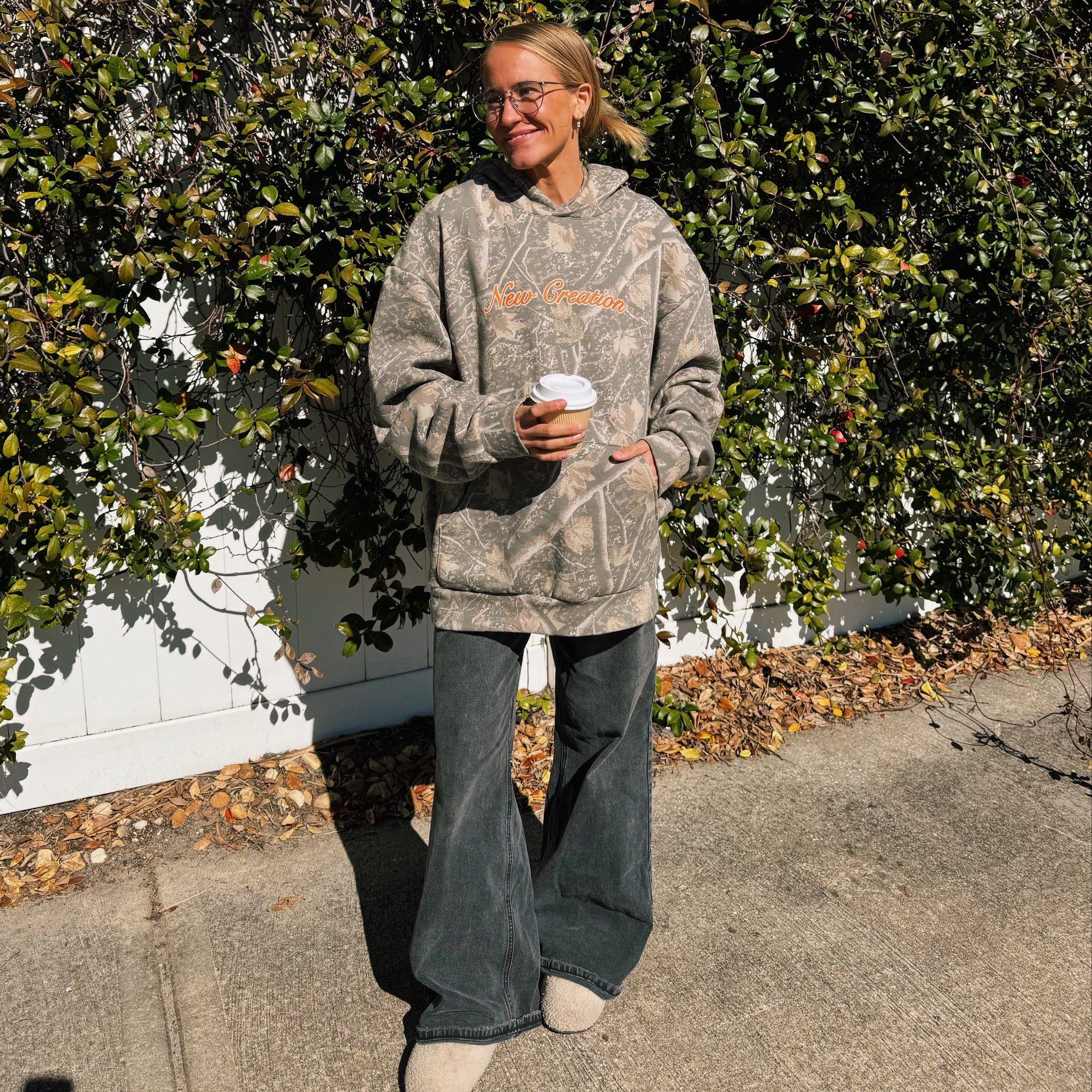 PREMIUM | "NEW CREATION" HEAVY WEIGHT CAMO HOODIE