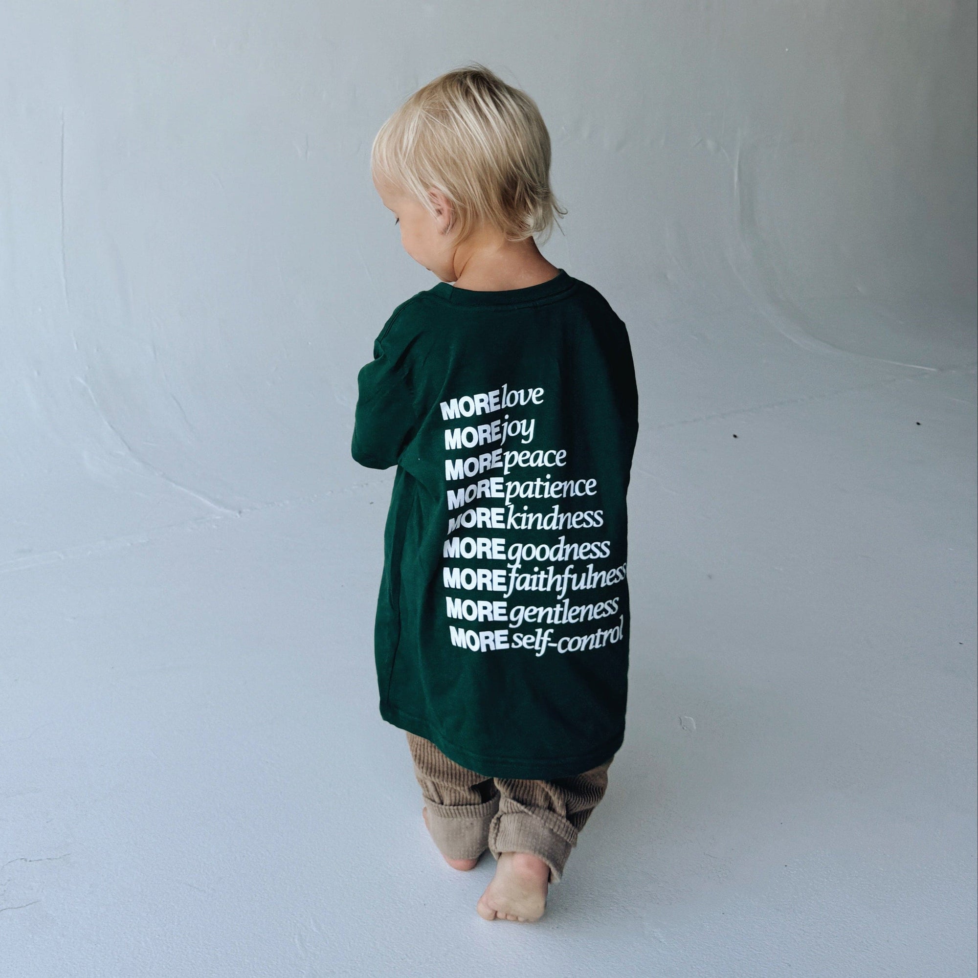 NEW! | TODDLER "MADE FOR MORE" TEE | MOSS