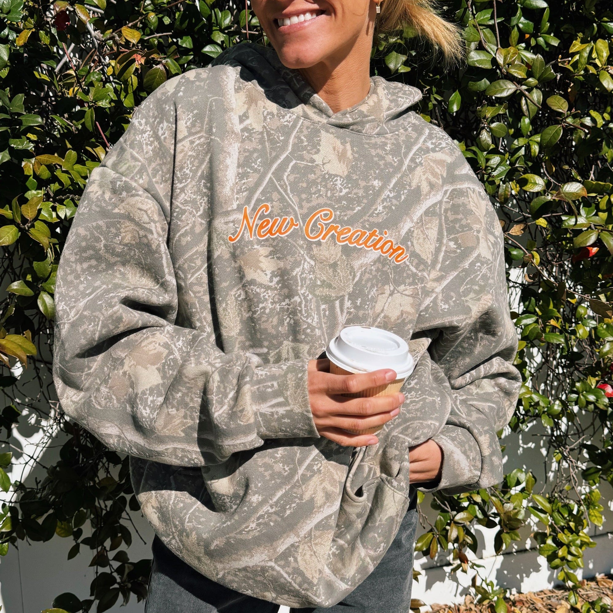 PREMIUM | "NEW CREATION" HEAVY WEIGHT CAMO HOODIE