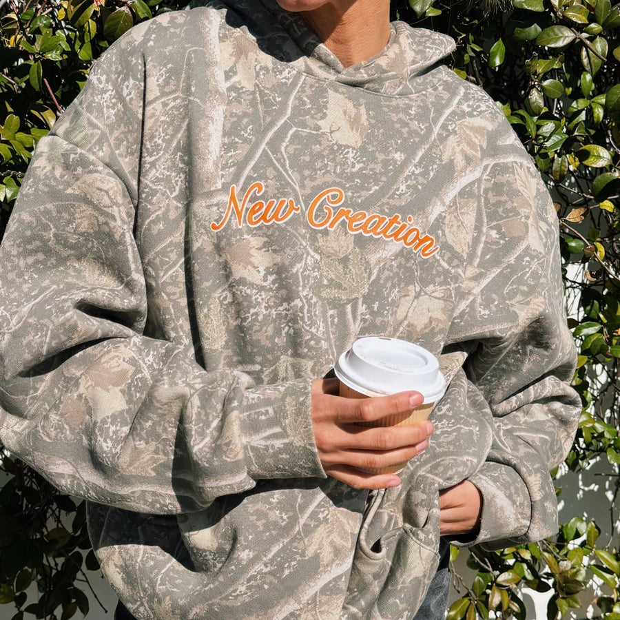 PREMIUM | "NEW CREATION" HEAVY WEIGHT CAMO HOODIE