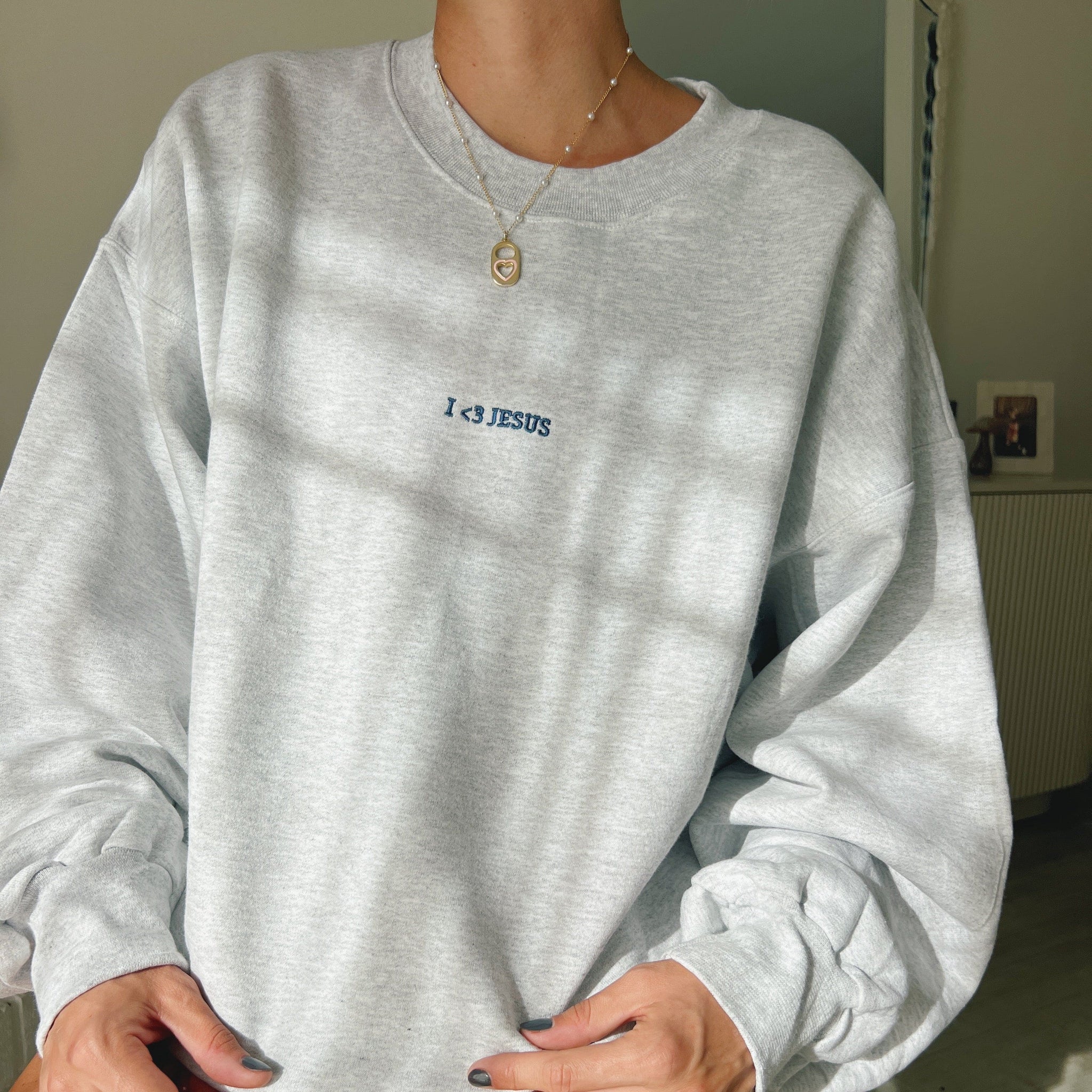 Perfectly Oversized Crew (Embroidered)