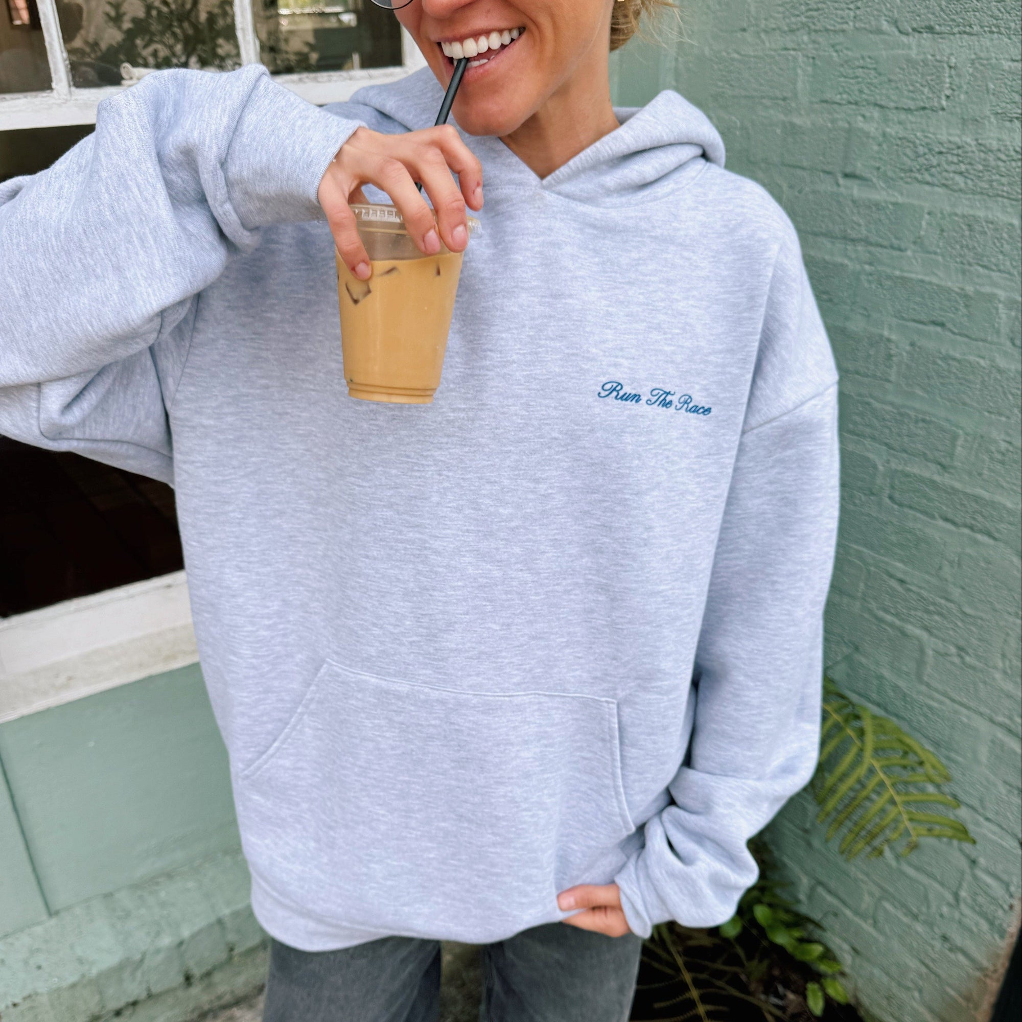 PREMIUM | "RUN THE RACE" HEAVY WEIGHT HOODIE