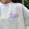 NEW! | "GOD IS GOOD" BEACHY CREWNECK | IVORY