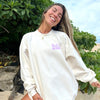 NEW! | "GOD IS GOOD" BEACHY CREWNECK | IVORY