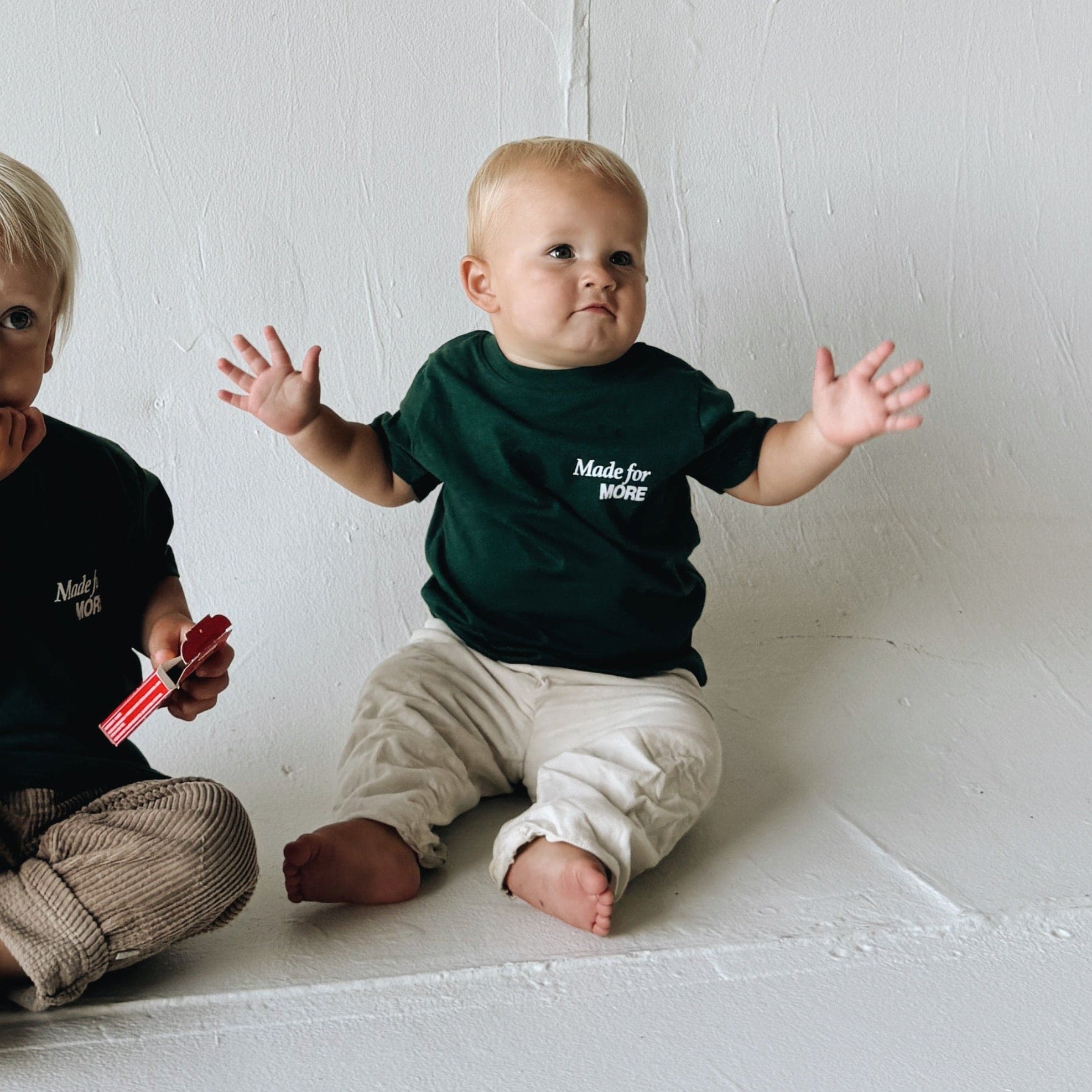 NEW! | TODDLER "MADE FOR MORE" TEE | MOSS