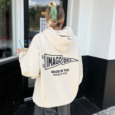 NEW! "IMAGO DEI" HOODIE | SAND