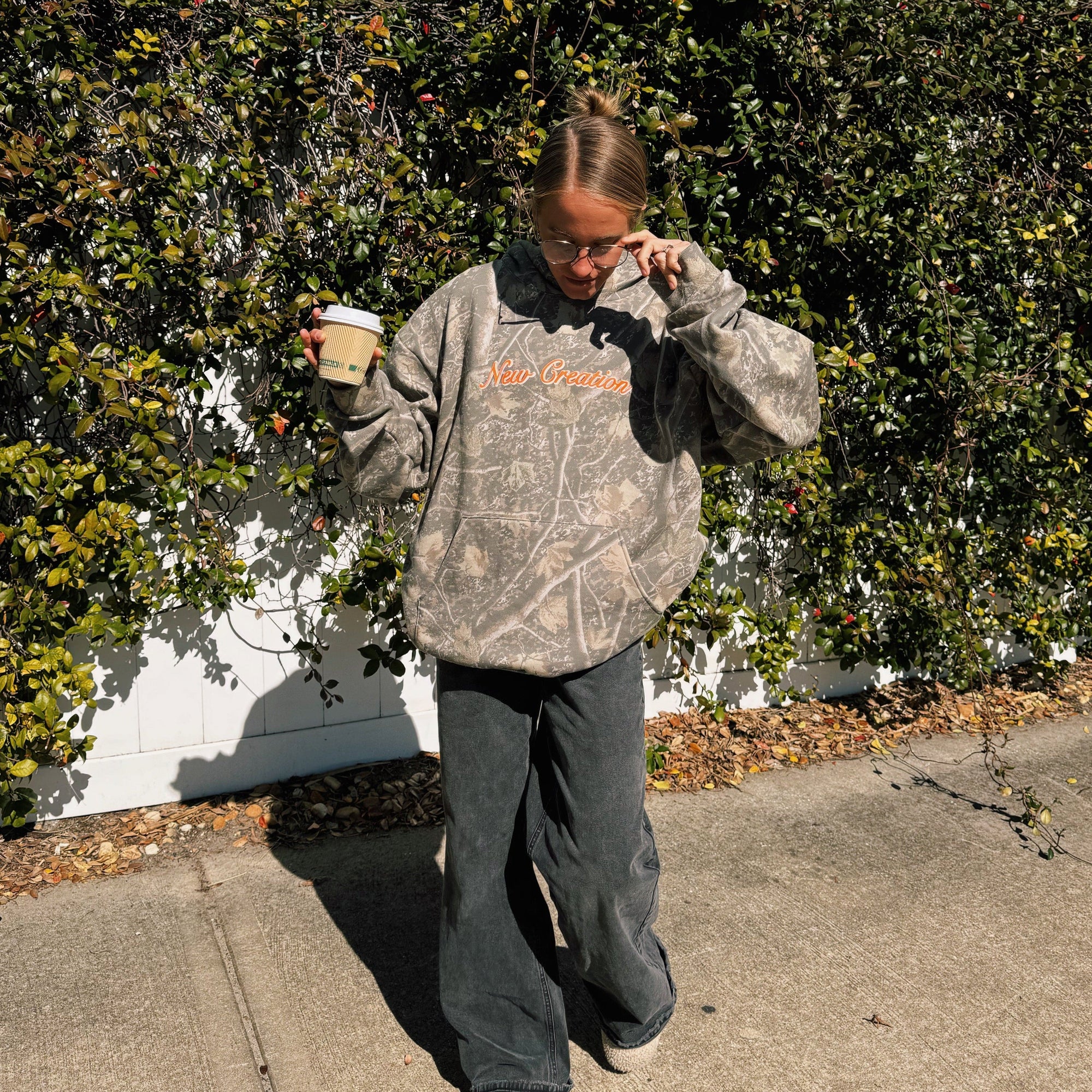 PREMIUM | "NEW CREATION" HEAVY WEIGHT CAMO HOODIE