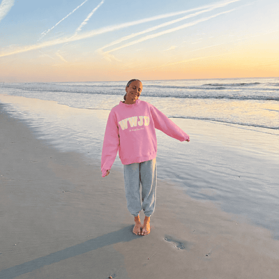 PREMIUM! | WWJD HEAVY WEIGHT MOCKNECK CREW