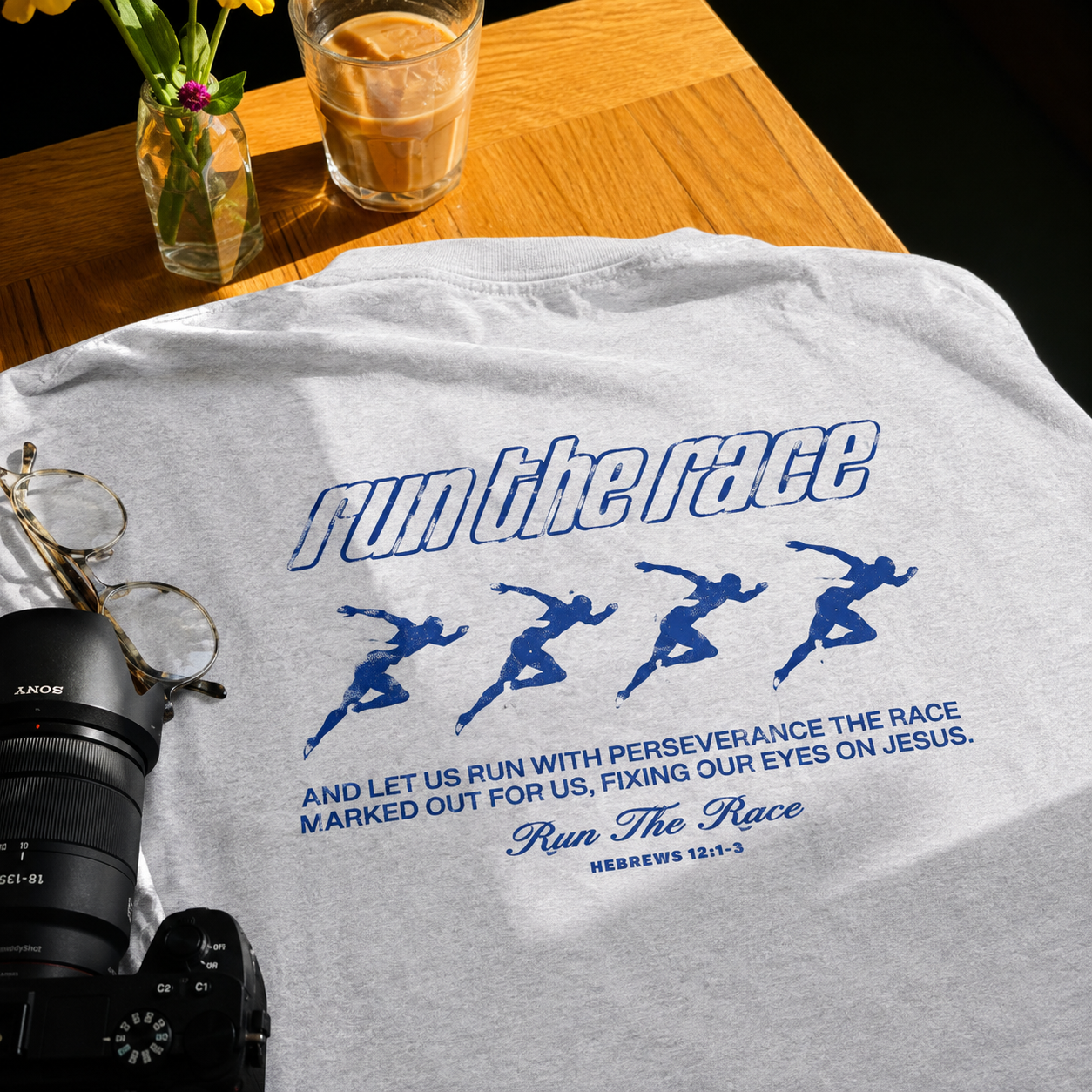 RUN THE RACE TEE