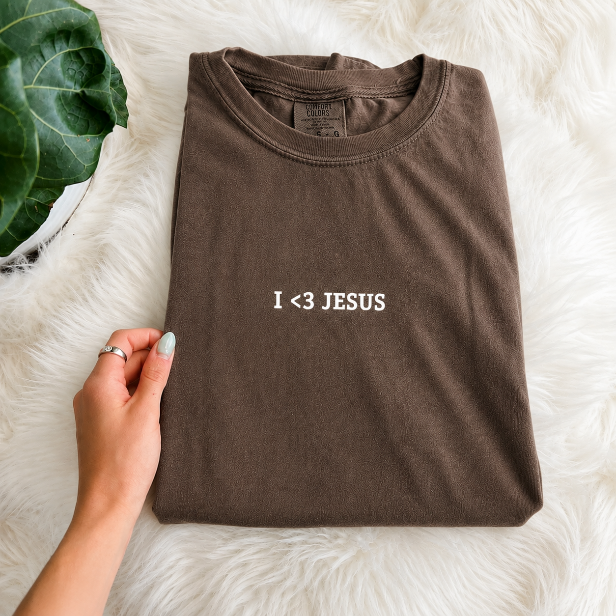 I <3 JESUS COMFORT COLOR TEE