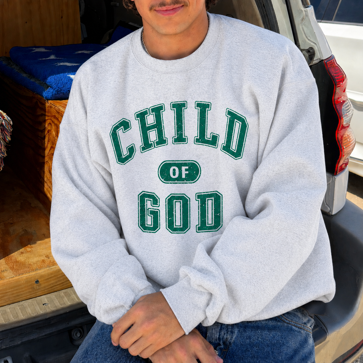 CHILD OF GOD CREWNECK