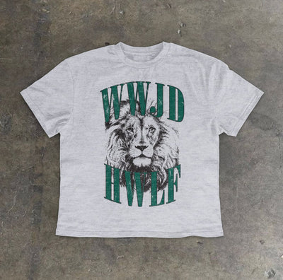 BEST SELLER! | VINTAGE LION | ASH | TEE