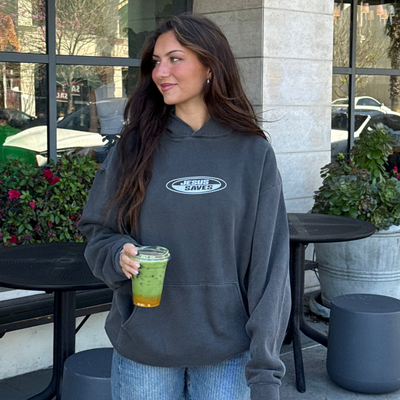 PREMIUM! | "JESUS SAVES" PREMIUM HEAVY WEIGHT HOODIE | PEPPER