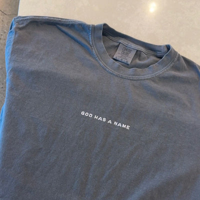 NEW! | "NAMES OF GOD" PREMIUM COMFORT COLOR TEE | PEPPER