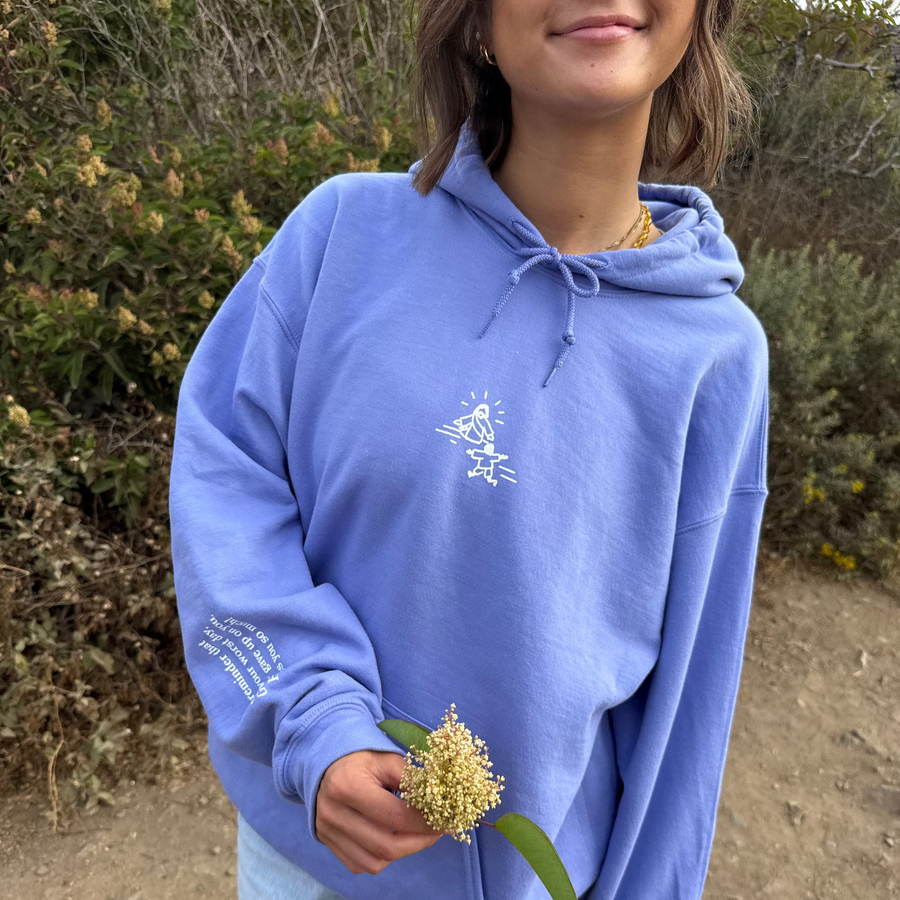 NEW! | "JESUS DOODLE" HOODIE | VIOLET