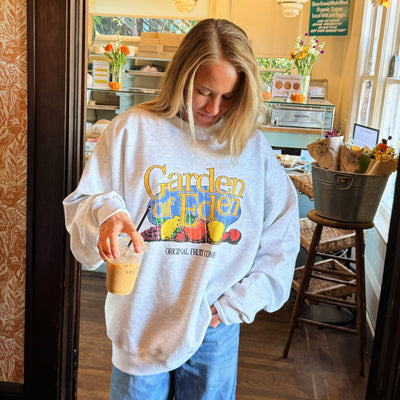 NEW! | "GARDEN OF EDEN" CREWNECK | ASH