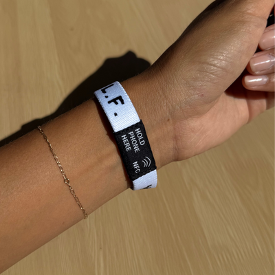 SCANNABLE GOSPEL BRACELET | WHITE