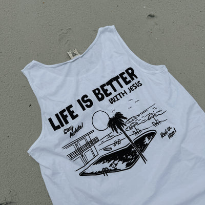 NEW! | "LIFE IS BETTER WITH JESUS" TANK