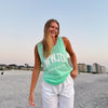 NEW! | "WWJD UNIVERSITY TANK | LIGHT GREEN