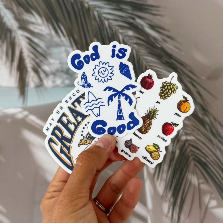SUMMER STICKER 3-PACK
