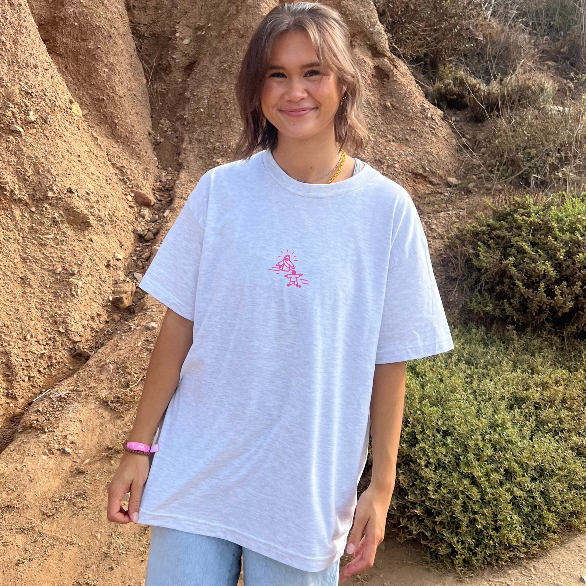 NEW! | "JESUS DOODLE" TEE | ASH