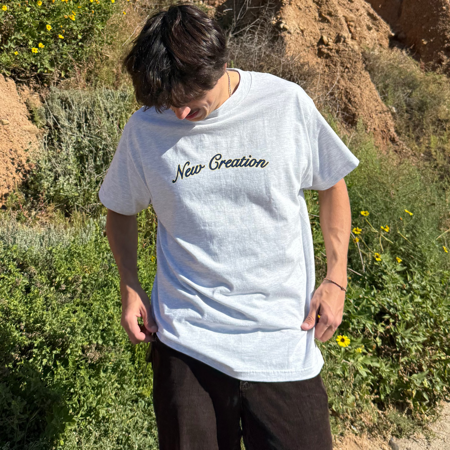 NEW! | "NEW CREATION TEE" | ASH