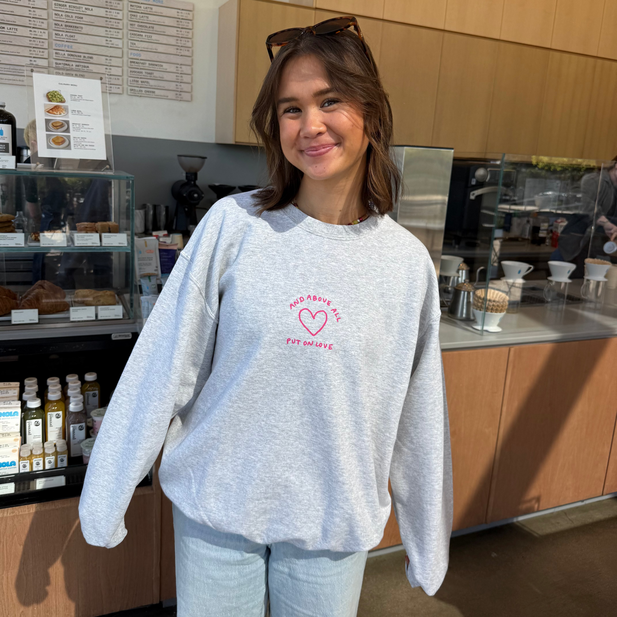 NEW! | "PUT ON LOVE" CREWNECK