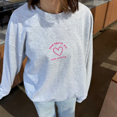 NEW! | "PUT ON LOVE" CREWNECK