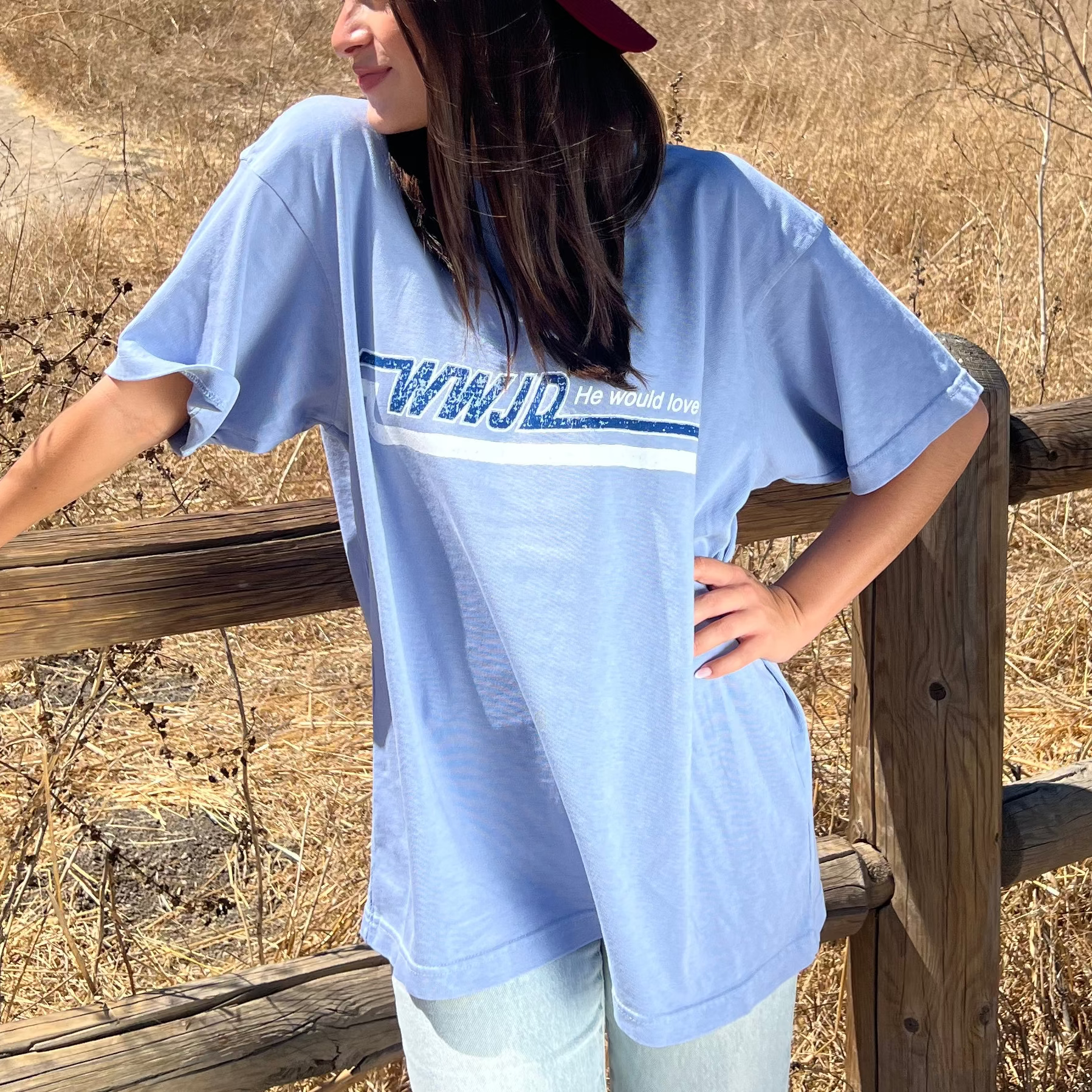 PREMIUM | WWJD SKATER HEAVY WEIGHT TEE