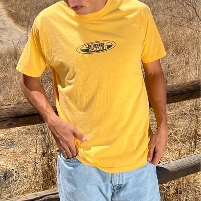 JESUS SAVES COMFORT COLOR TEE